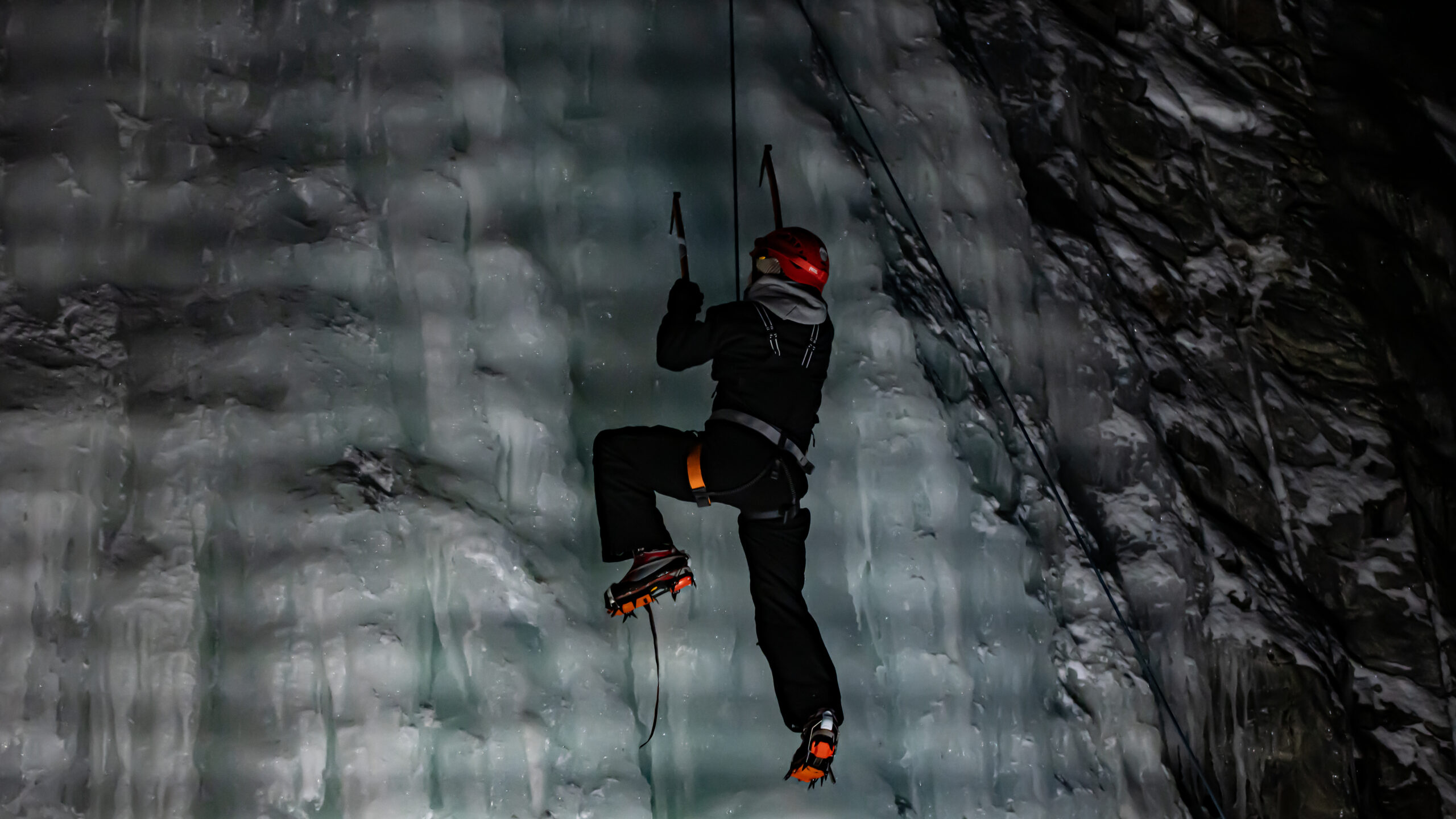 Isklättring i Abisko 1 abisko adventure isklattring2